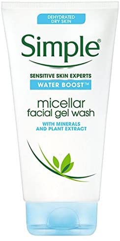 Simple Water Boost Micellar Facial Gel Wash 148Ml