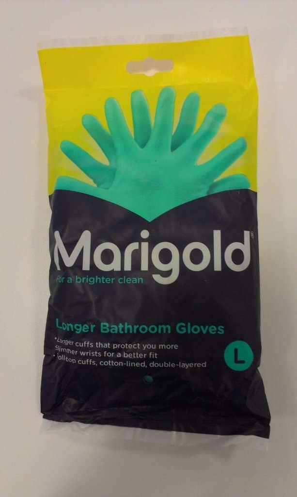 Marigold Bathroom Gloves Large