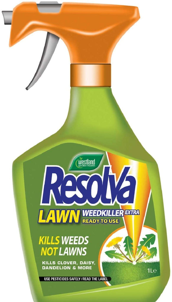 Resolva Lawn Weed Killer Extra Ready to Use, 1 Litre