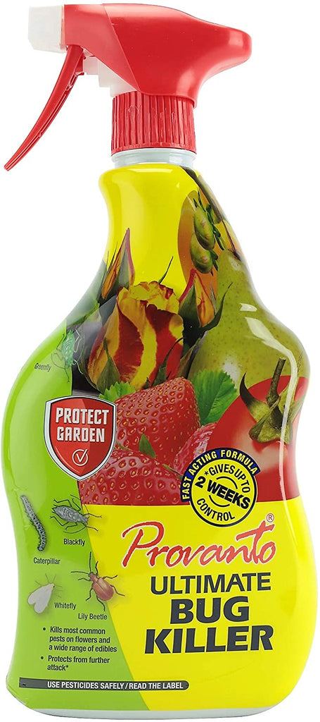 Provanto 86600244 Ultimate Bug Killer, Insecticide Protects For up to Two Weeks, 1L, Ready-To-Use