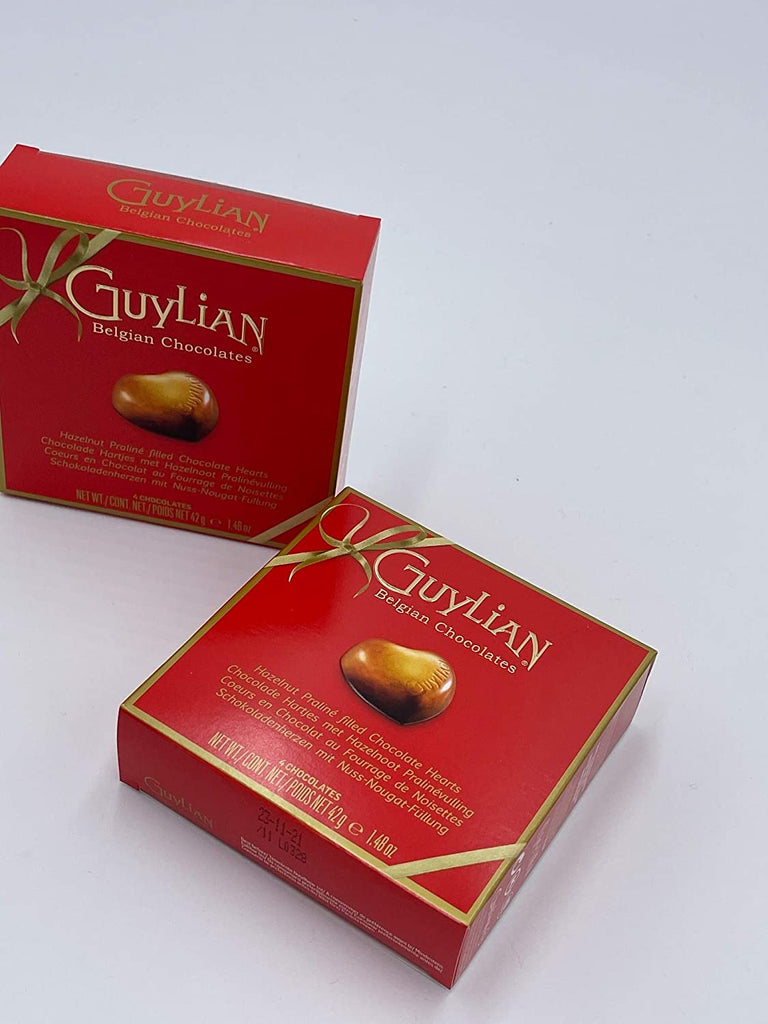 Guylian I Love You Chocolate Box 84g (pack of 2) perfect for Lovers and Mothers day Gift