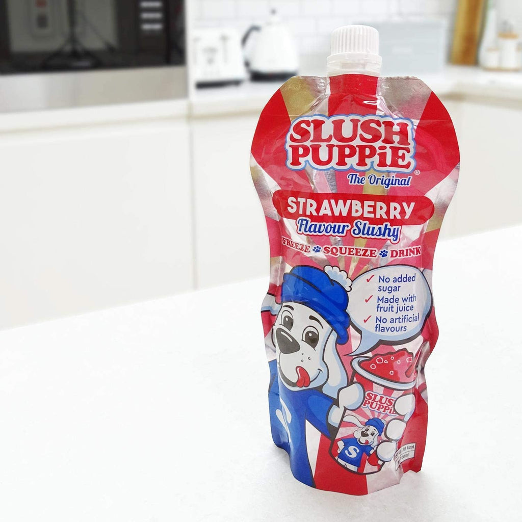 Slush Puppie Pouches Strawberry 3 Pack