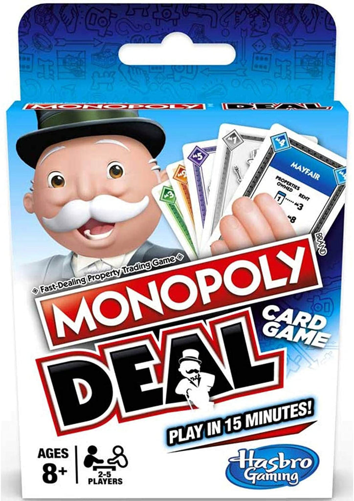 Kids Toys Play Time Monopoly Deal 2019 Edition Card Game - Age: 8+