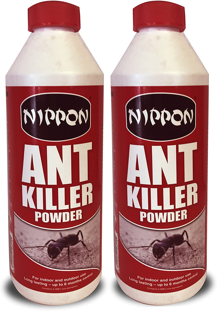 2 x Nippon Ant Killer Powder 500g Tubs