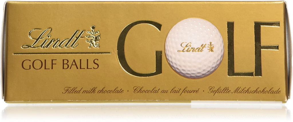 Lindt 3 Milk Chocolate Golf Balls, 110 g