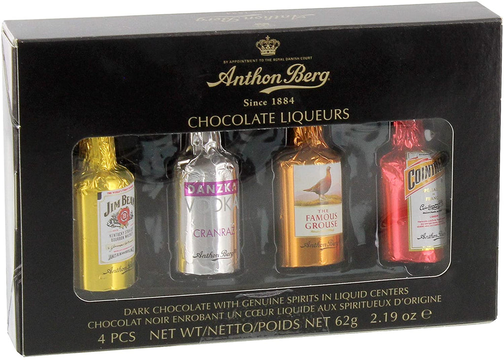 Anthon Berg Assorted Chocolate Liqueur Bottles